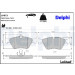 Delphi | Bremsbelagsatz, Scheibenbremse | LP873 Delphi | Bremsbelagsatz, Scheibenbremse | LP873