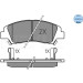Meyle | Bremsbelagsatz, Scheibenbremse | 025 259 7617 Meyle | Bremsbelagsatz, Scheibenbremse | 025 259 7617