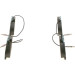 BOSCH | Bremsbelagsatz, Scheibenbremse | 0 986 424 033