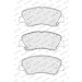 Ferodo | Bremsbelagsatz, Scheibenbremse | FDB5135 Ferodo | Bremsbelagsatz, Scheibenbremse | FDB5135