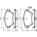 BOSCH | Bremsbelagsatz, Scheibenbremse | 0 986 494 663