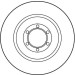 TRW | Bremsscheibe | DF1707 TRW | Bremsscheibe | DF1707