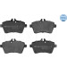 Meyle Bremsbelagsatz, Scheibenbremse MEYLE-ORIGINAL: True to OE 025 240 7719