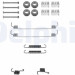 LY1261 Zubehörsatz, Bremsbacken