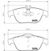 Hella Pagid | Bremsbelagsatz, Scheibenbremse | 8DB 355 012-741