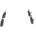 BOSCH | Bremsbelagsatz, Scheibenbremse | 0 986 424 484