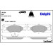 Delphi Bremsbelagsatz, Scheibenbremse LP204