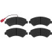GDB1703 Bremsbelagsatz, Scheibenbremse COTEC