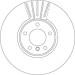 DF6003S Bremsscheibe TRW SINGLE