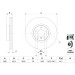 BOSCH | Bremsscheibe | 0 986 479 436