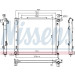 Nissens | Kühler, Motorkühlung | 66782 Nissens | Kühler, Motorkühlung | 66782