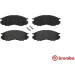 Brembo | Bremsbelagsatz, Scheibenbremse | P 54 020 Brembo | Bremsbelagsatz, Scheibenbremse | P 54 020
