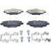 Bremsbelagsatz, Scheibenbremse ATE Ceramic 13.0470-2604.2