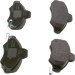 BOSCH | Bremsbelagsatz, Scheibenbremse | 0 986 424 644 BOSCH | Bremsbelagsatz, Scheibenbremse | 0 986 424 644
