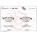 Brembo | Bremsbelagsatz, Scheibenbremse | P 06 040X Brembo | Bremsbelagsatz, Scheibenbremse | P 06 040X