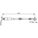 BOSCH | Bremsschlauch | 1 987 476 386 BOSCH | Bremsschlauch | 1 987 476 386