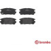 Brembo | Bremsbelagsatz, Scheibenbremse | P 10 004 Brembo | Bremsbelagsatz, Scheibenbremse | P 10 004