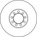 TRW | Bremsscheibe | DF4994S