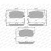 Ferodo | Bremsbelagsatz, Scheibenbremse | FDB796
