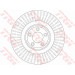 TRW | Bremsscheibe | DF6146S