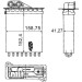 Mahle | Wärmetauscher, Innenraumheizung | AH 169 000P