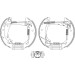 84053000 Bremsbackensatz Shoe Kit Pro