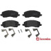 Brembo | Bremsbelagsatz, Scheibenbremse | P 18 001 Brembo | Bremsbelagsatz, Scheibenbremse | P 18 001