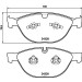Hella Pagid | Bremsbelagsatz, Scheibenbremse | 8DB 355 012-521 Hella Pagid | Bremsbelagsatz, Scheibenbremse | 8DB 355 012-521