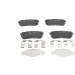 BOSCH | Bremsbelagsatz, Scheibenbremse | 0 986 494 608 BOSCH | Bremsbelagsatz, Scheibenbremse | 0 986 494 608