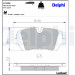 Delphi | Bremsbelagsatz, Scheibenbremse | LP2508