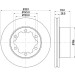 Hella Pagid | Bremsscheibe | 8DD 355 129-411