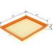 BOSCH F 026 400 153 Luftfilter BOSCH F 026 400 153 Luftfilter