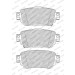 Ferodo Bremsbelagsatz, Scheibenbremse PREMIER ECO FRICTION FDB4842