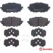 Brembo | Bremsbelagsatz, Scheibenbremse | P 49 054 Brembo | Bremsbelagsatz, Scheibenbremse | P 49 054