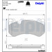 Delphi | Bremsbelagsatz, Scheibenbremse | LP2149 Delphi | Bremsbelagsatz, Scheibenbremse | LP2149