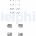 Delphi | Zubehörsatz, Scheibenbremsbelag | LX0075 Delphi | Zubehörsatz, Scheibenbremsbelag | LX0075
