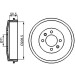 BOSCH | Bremstrommel | 0 986 477 060 BOSCH | Bremstrommel | 0 986 477 060