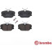 Brembo | Bremsbelagsatz, Scheibenbremse | P 71 004