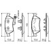 BOSCH | Bremsbelagsatz, Scheibenbremse | 0 986 494 200 BOSCH | Bremsbelagsatz, Scheibenbremse | 0 986 494 200