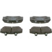 BOSCH | Bremsbelagsatz, Scheibenbremse | 0 986 460 961 BOSCH | Bremsbelagsatz, Scheibenbremse | 0 986 460 961