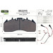 Valeo | Bremsbelagsatz, Scheibenbremse | 882245