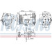 Nissens | Kompressor, Klimaanlage | 890058 Nissens | Kompressor, Klimaanlage | 890058