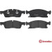Brembo | Bremsbelagsatz, Scheibenbremse | P 37 017 Brembo | Bremsbelagsatz, Scheibenbremse | P 37 017