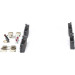 BOSCH | Bremsbelagsatz, Scheibenbremse | 0 986 494 087