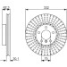 BOSCH | Bremsscheibe | 0 986 479 624