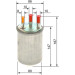 BOSCH | Kraftstofffilter | 0 450 906 508 BOSCH | Kraftstofffilter | 0 450 906 508