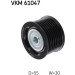 SKF | Umlenk-/Führungsrolle, Keilrippenriemen | VKM 61047 SKF | Umlenk-/Führungsrolle, Keilrippenriemen | VKM 61047