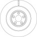 TRW | Bremsscheibe | DF6654S