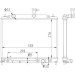 NRF | Kühler, Motorkühlung | 550015 NRF | Kühler, Motorkühlung | 550015