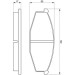 BOSCH | Bremsbelagsatz, Scheibenbremse | 0 986 468 630 BOSCH | Bremsbelagsatz, Scheibenbremse | 0 986 468 630
